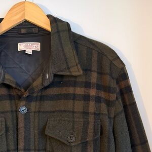 J.Crew Wallace & Barnes Plaid Insulated Shirt Jacket - Size Medium